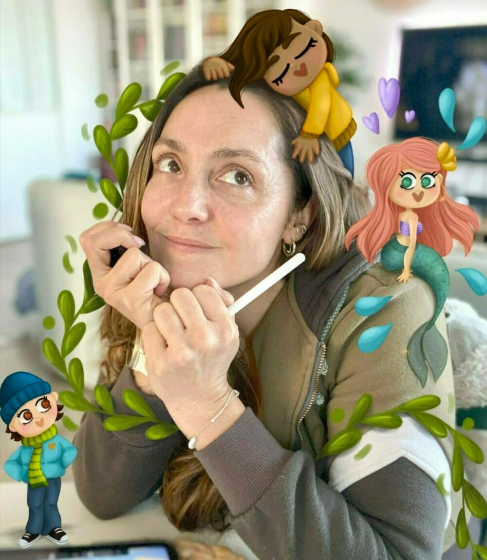 Portrait Melle Nani illustratrice