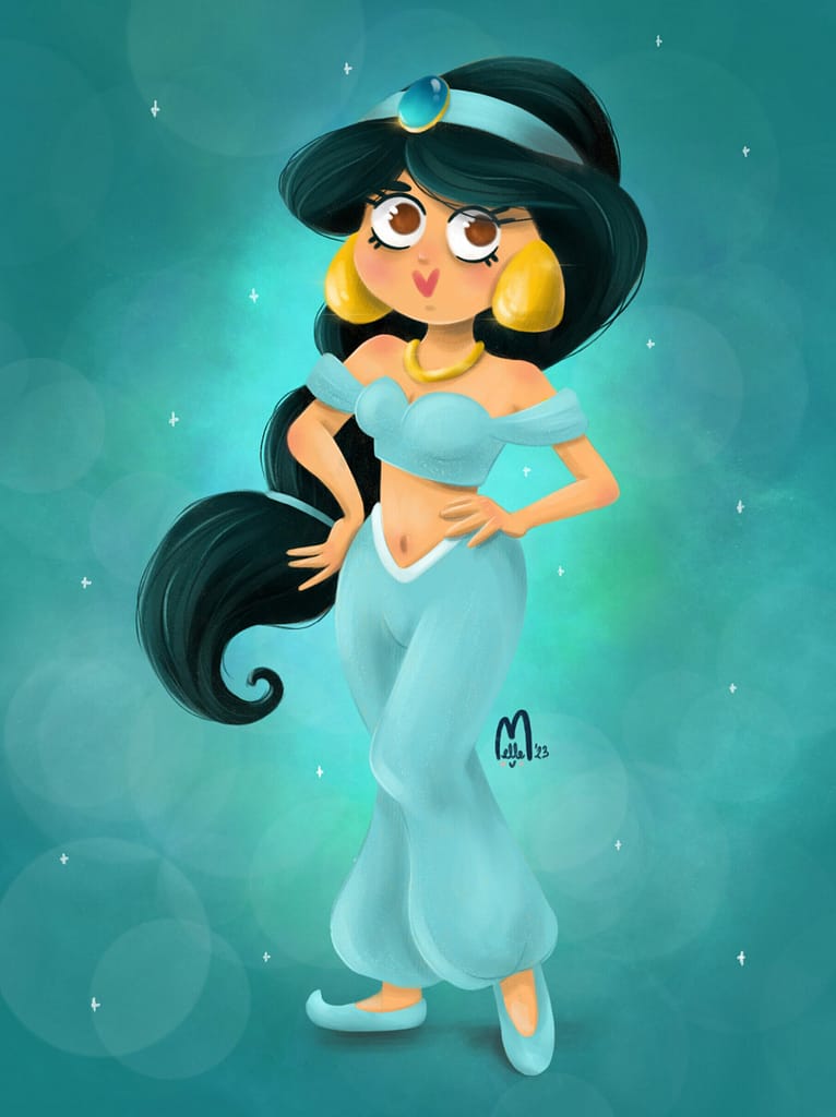 Disney - Jasmine - Fanarts
